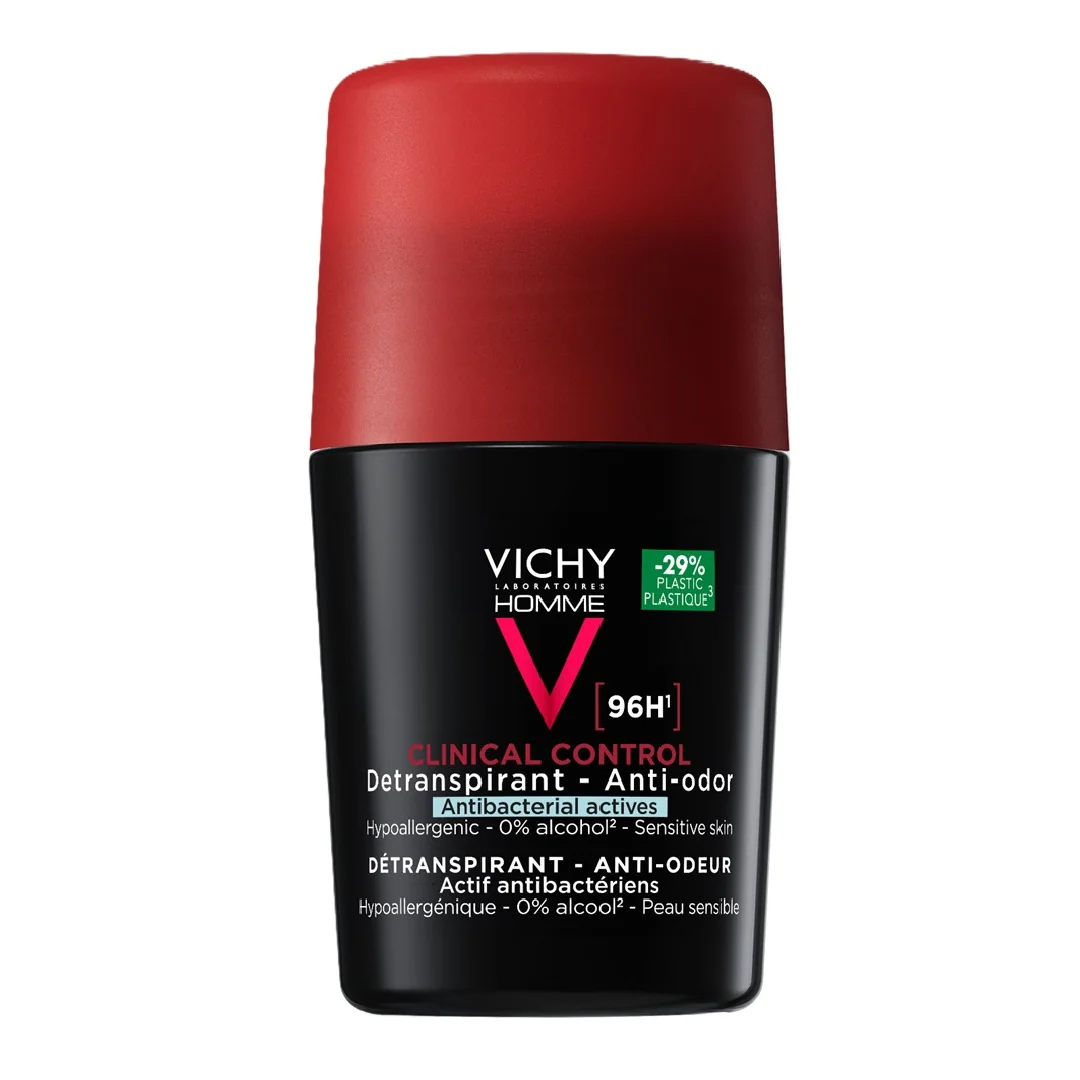 Deodorant Roll-On Clinical Control 96h Homme, 50 Ml, Vichy