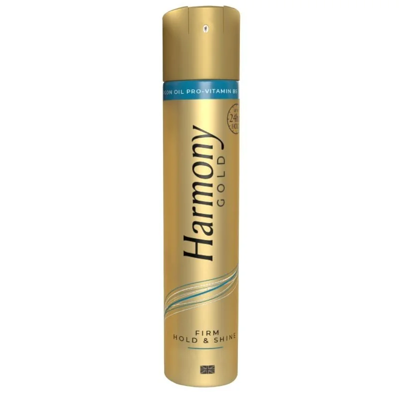 Harmony Gold Firm Hold And Shine Spray Fixativ Pentru Par, 400 Ml