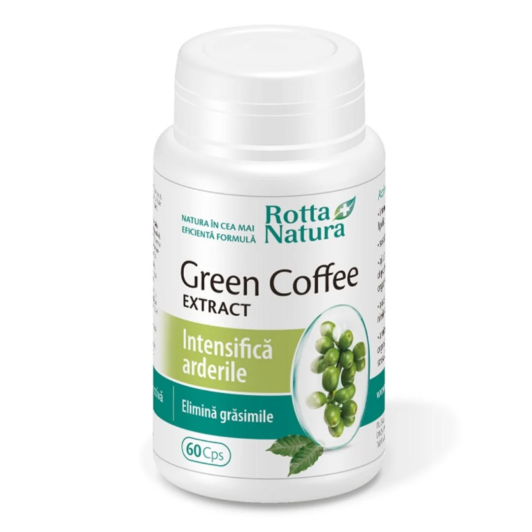 Green Coffee Extract, 60 Capsule, ROTTA NATURA
