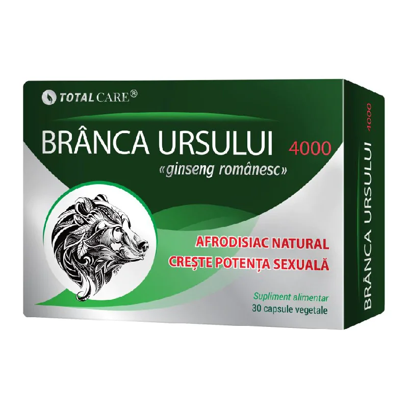 Cosmopharm Brânca Ursului 400 Mg, 30 Capsule