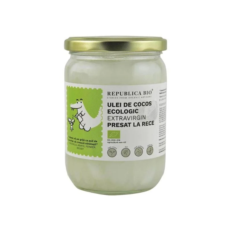 Republica Bio Ulei De Cocos Extravirgin, Presat La Rece, 500ml