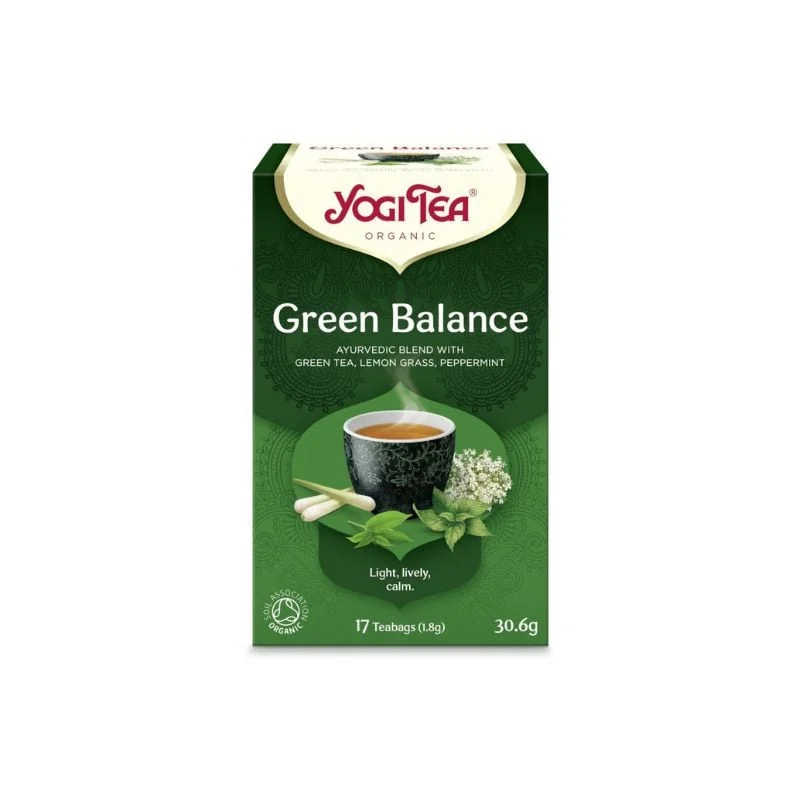 Yogi Tea Ceai Echilibru Verde, 17 Plicuri