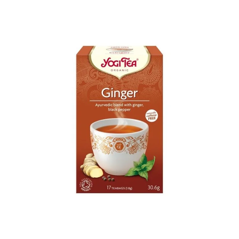 Yogi Tea Ceai Cu Ghimbir, 17 Plicuri