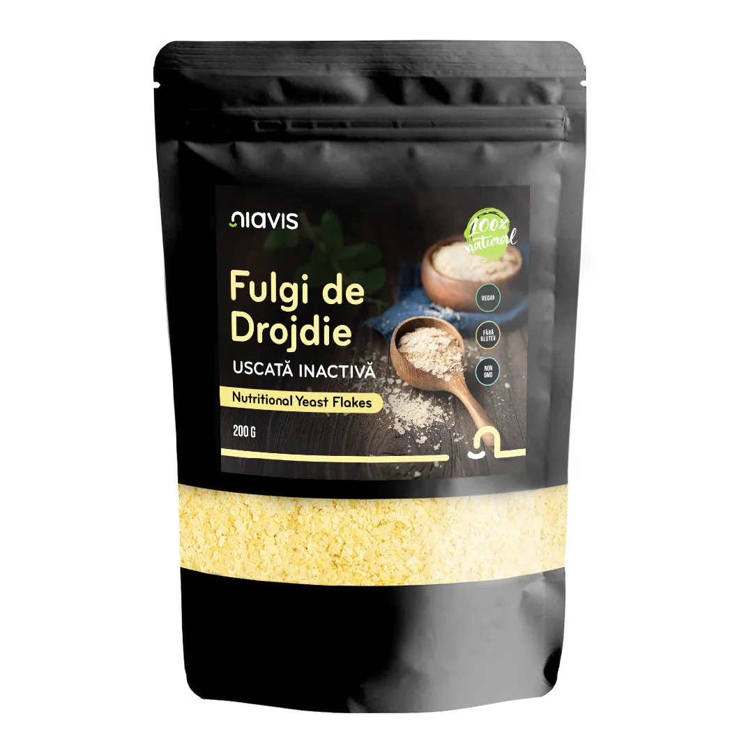 Fulgi De Drojdie Uscata Inactiva, 200 G, Niavis