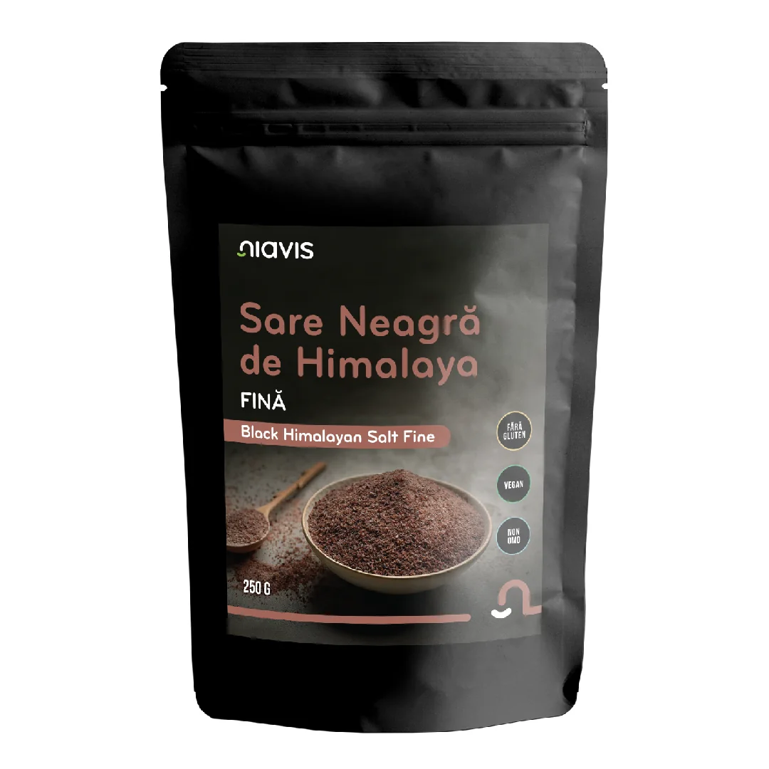 Sare Neagra Fina De Himalaya, 250g, Niavis