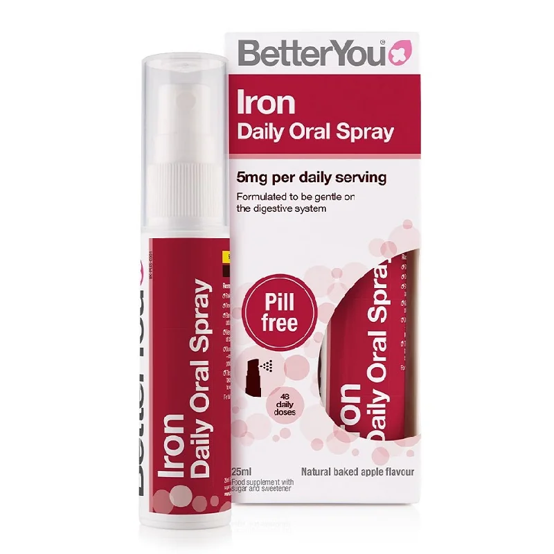 Spray Oral Cu Fier, 5 Mg, 25 Ml, Better You
