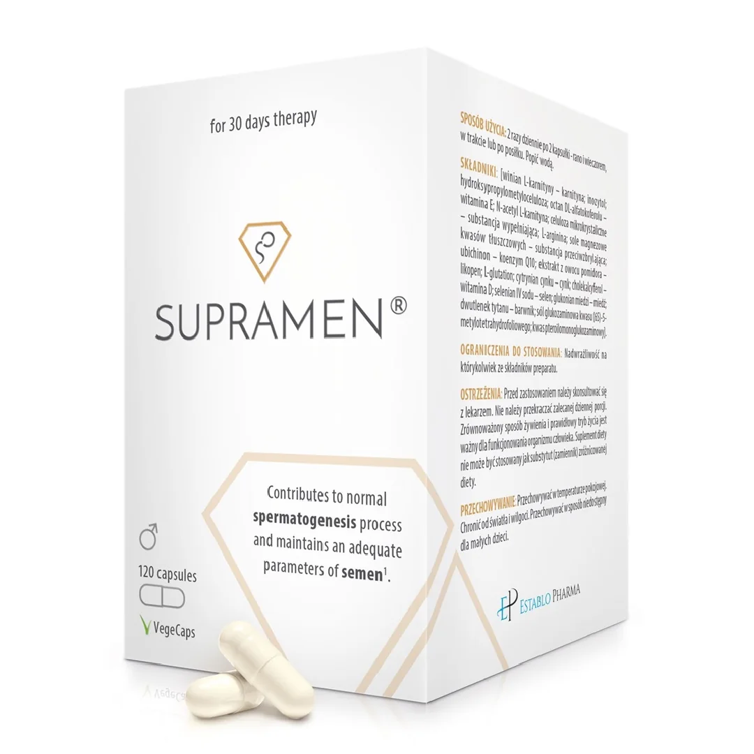 Supramen, 120 Capsule, Establo Pharma