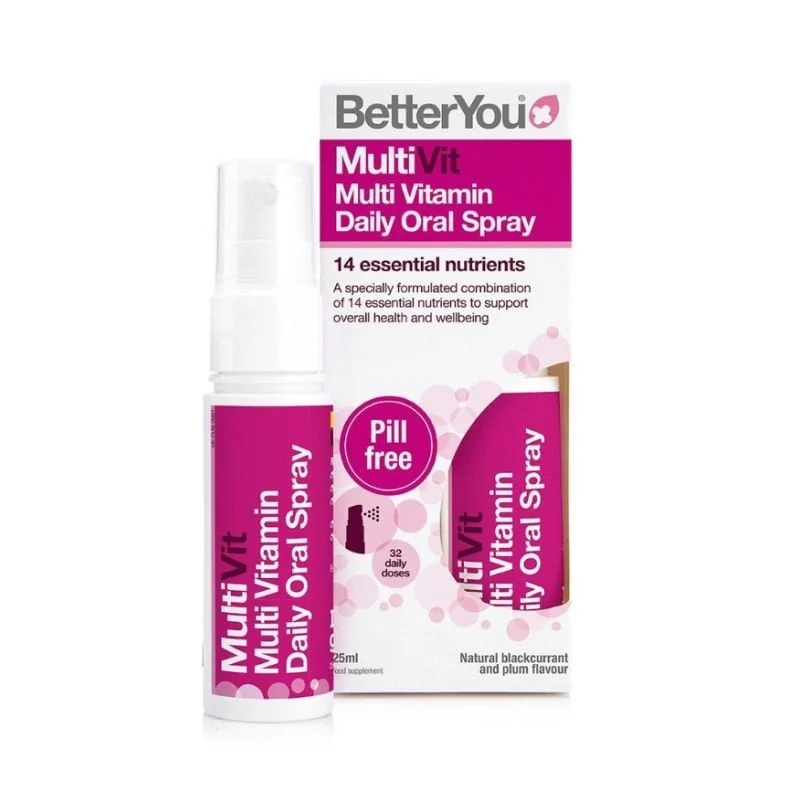 Spray Oral Cu Multivitamine, 25 Ml, BetterYou