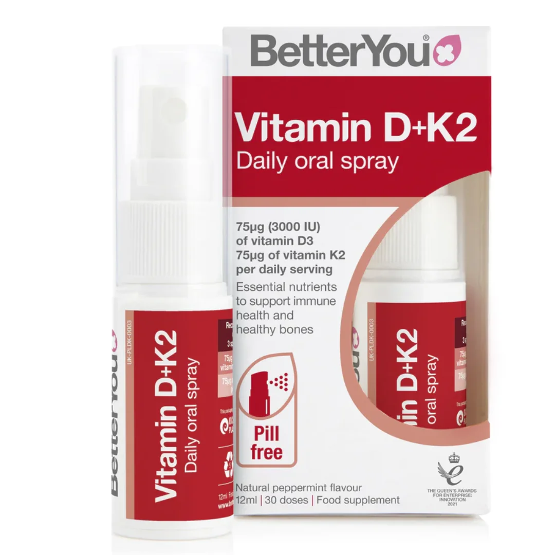 Spray Oral Cu Vitamina D + K2, 12ml, BetterYou