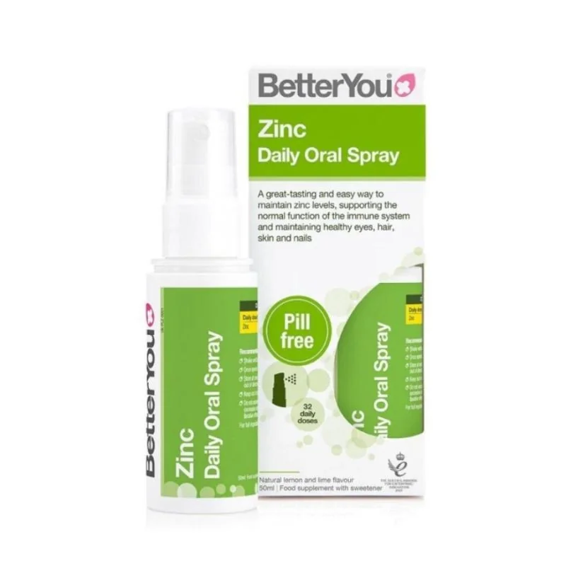 Zinc Oral Spray, 50 Ml, BetterYou