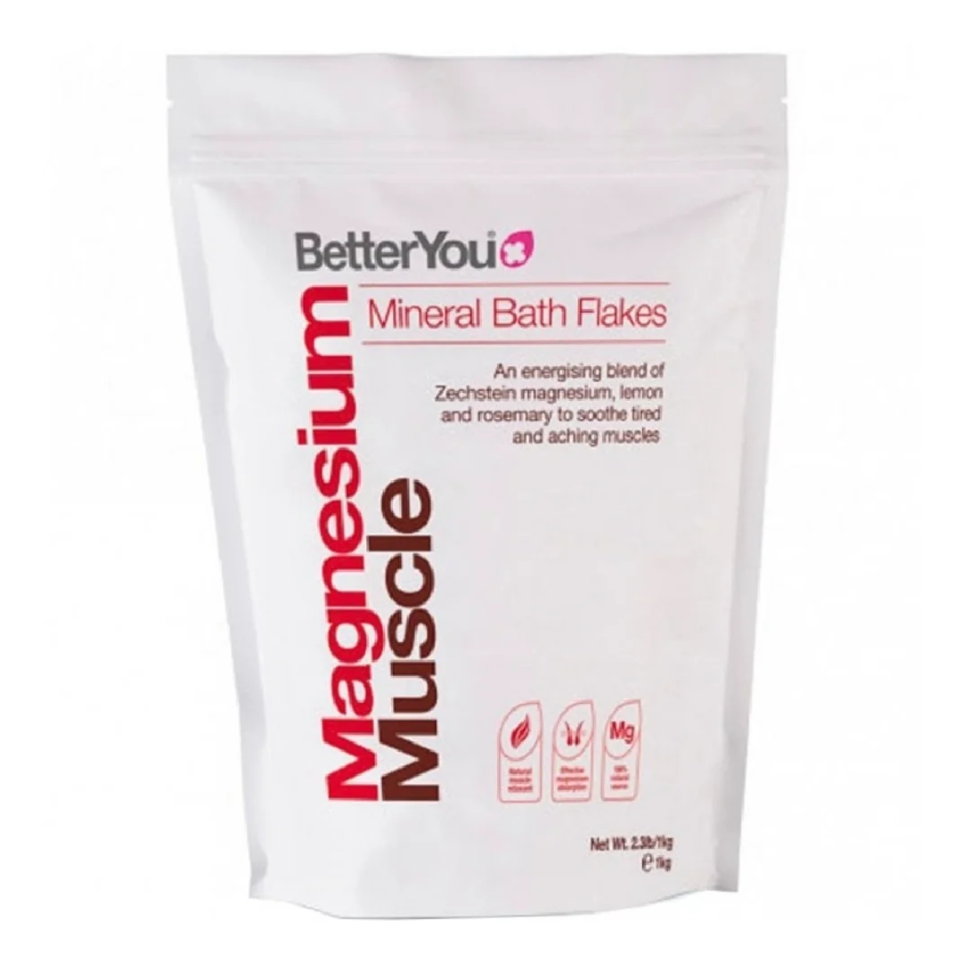Fulgi De Baie Cu Magneziu, 1000 G, BetterYou