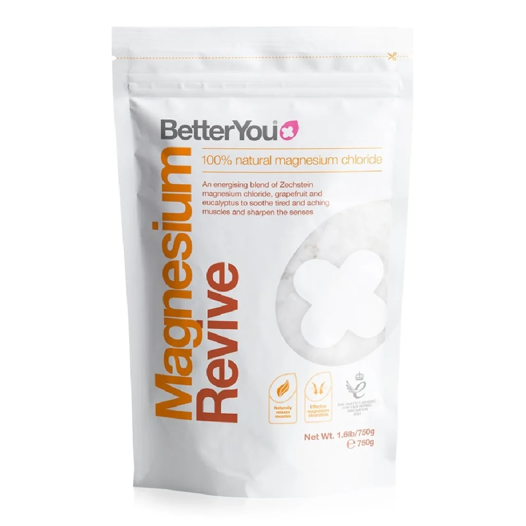 Fulgi De Baie Cu Magneziu Pentru Revigorare, 750 G, BetterYou