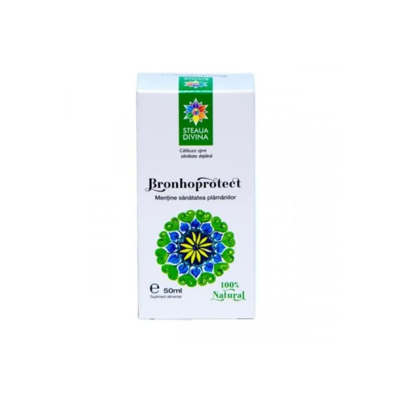 Tinctura Bronhoprotect, 50 Ml, Steaua Divina