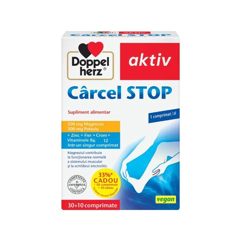 Activ Carcel Stop, 30+10 Comprimate, Doppelherz
