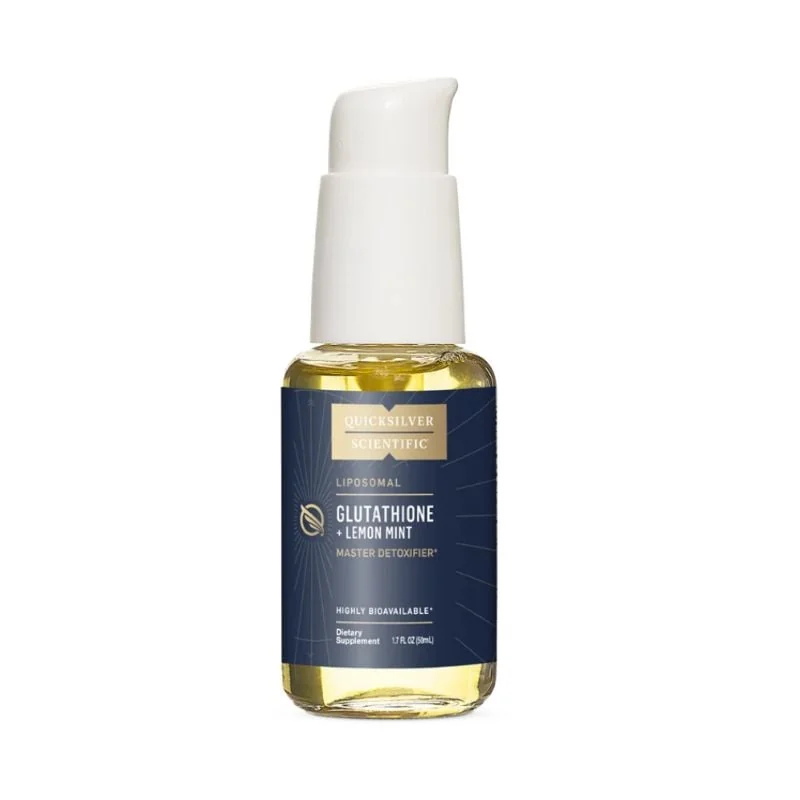 Glutation Nano Emulsie Lipozomala, 50 Ml, Quicksilver Scientific
