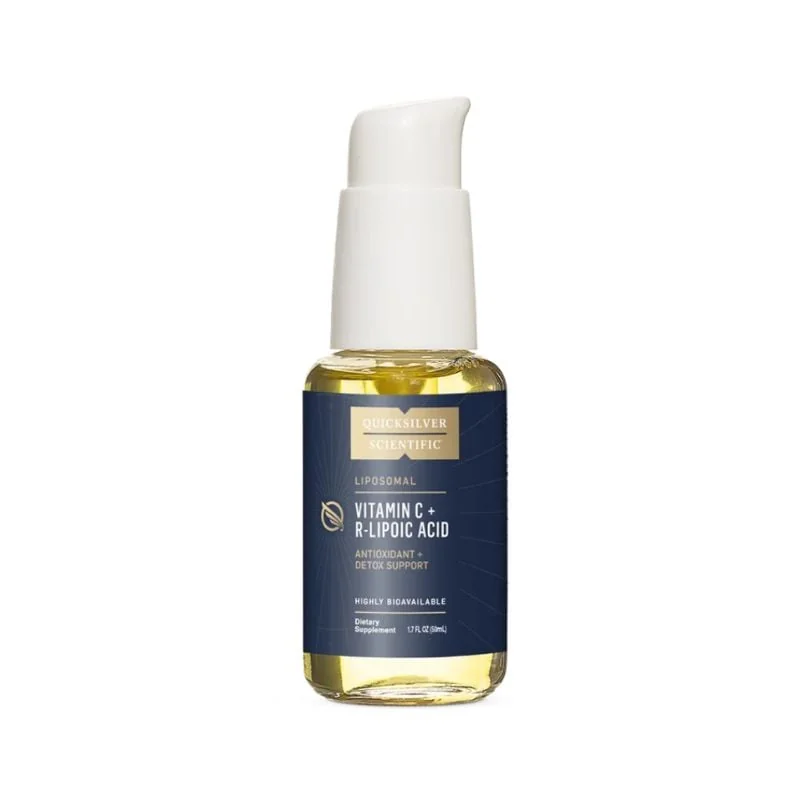 Vitamina C Lipozomala Cu Acid R-Lipoic, 50 Ml, Quicksilver Scientific