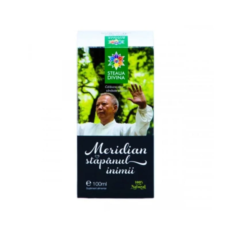 Meridian Stapanul Inimii Tinctura, 100 Ml, Steaua Divina