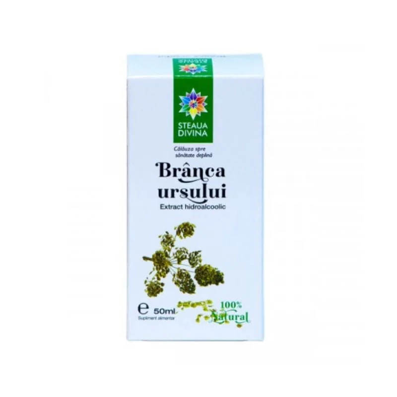 Tinctura De Branca Ursului, 50 Ml, Steaua Divina