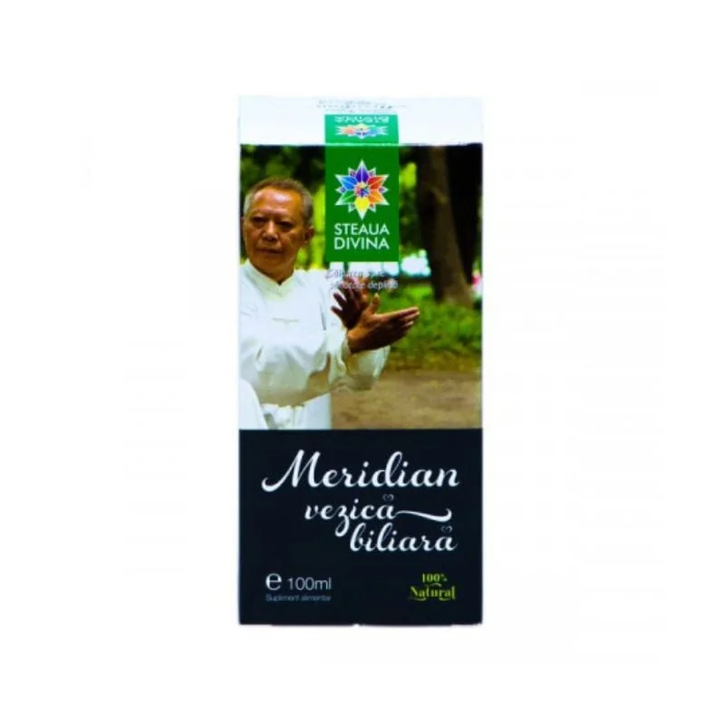 Tinctura Meridian Energetic Vezica Biliara, 100ml, Steaua Divina