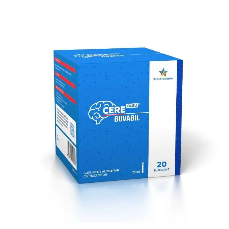 CereBleu Buvabil, 20 Flacoane*25ml, BLEU Pharma
