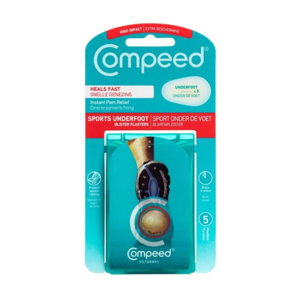 Compeed Plasturi Sport Pentru Bășici Din Talpă X 5 Buc