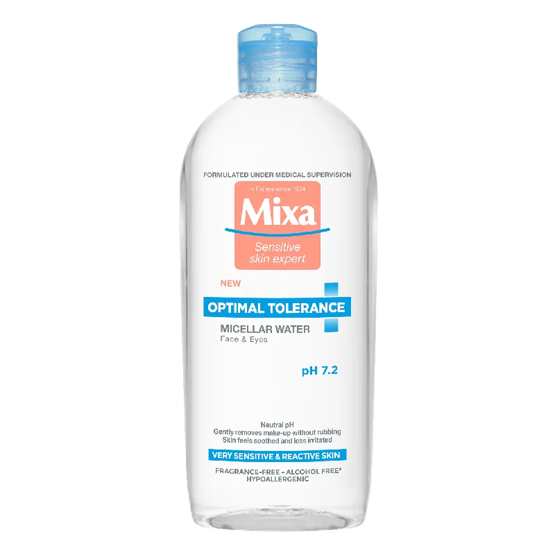 Apa Micelara Pentru Ten Sensibil Si Reactiv Optimal Tolerance, 400 Ml, Mixa