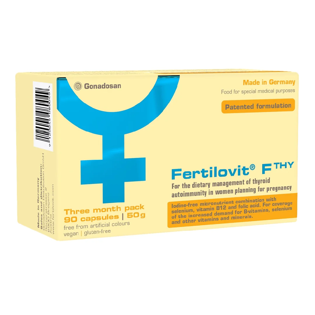 Fertilovit F THY, 90 Capsule, Gonadosan