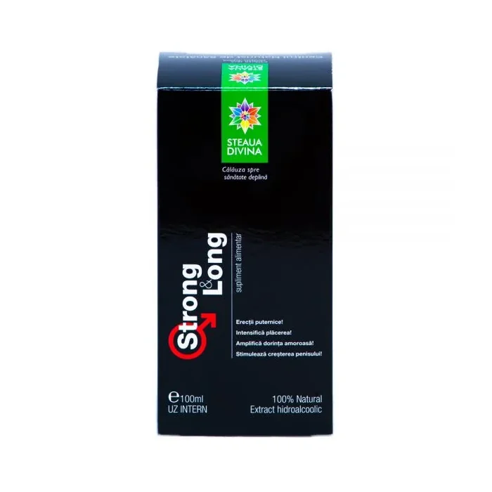 Tinctura Strong & Long, 100 Ml, Steaua Divina