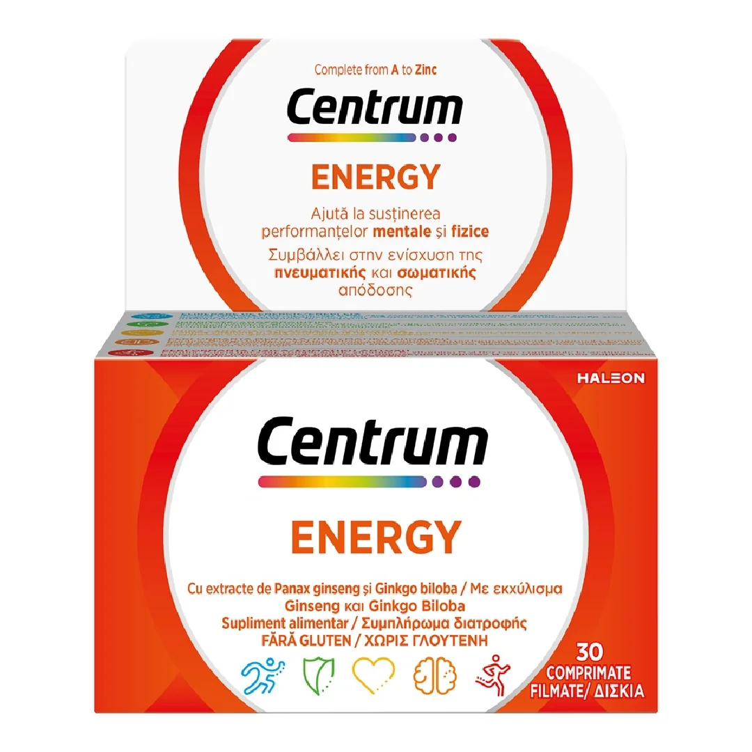 Centrum Energy, 30 Comprimate