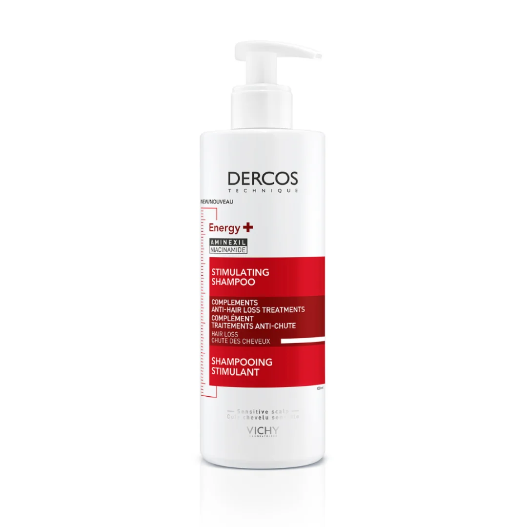 Sampon Energezant Împotriva Căderii Părului Cu Aminexil Dercos Energy+, 400 Ml, Vichy