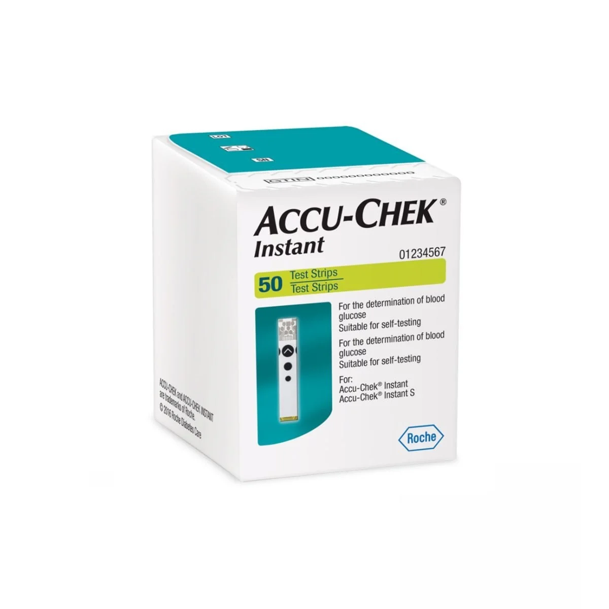 Teste Automonitorizare Accu-Chek Instant, 50 Buc