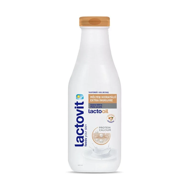 Lactovit Gel De Dus LACTOOIL, 600 Ml