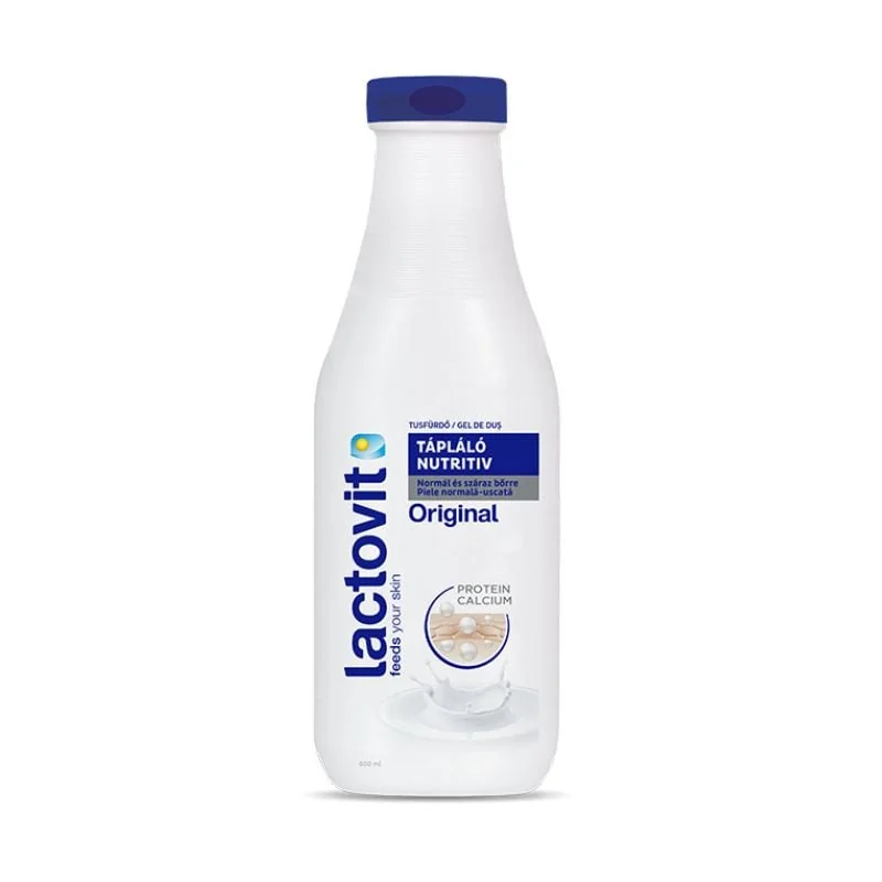 Lactovit Gel De Dus Original, 600 Ml