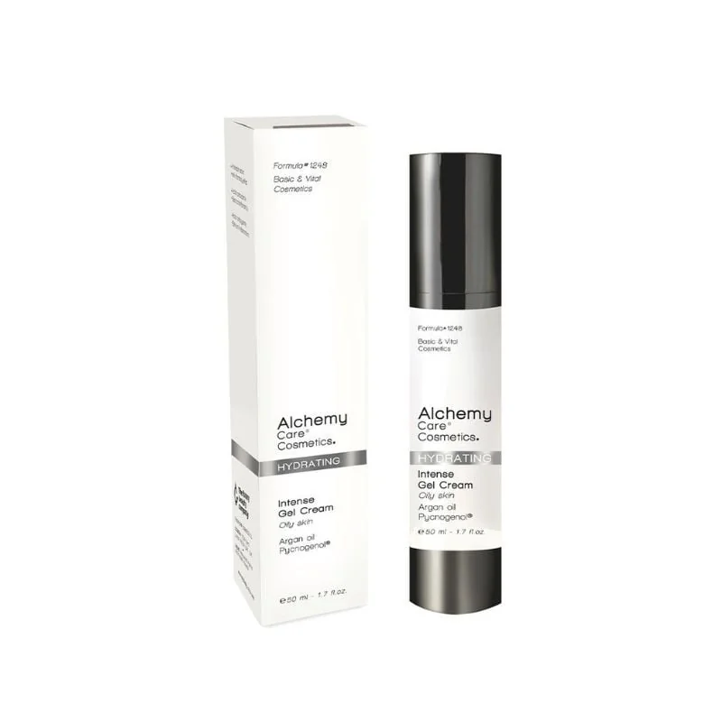 Gel-Crema Cu Efect Anti-Inflamator Pentru Ten Gras, 50 Ml, Alchemy