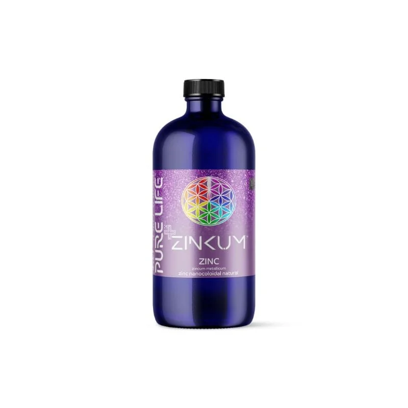 Zinc Nanocoloidal Minerals+ Zinkum, 480 Ml, Pure Life