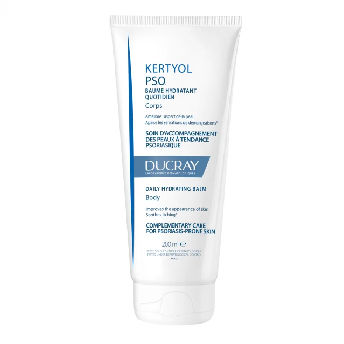 Balsam Hidratant Pentru Piele Cu Scoame Uscate Și Îngroșate Kertyol PSO, 200 Ml, Ducray