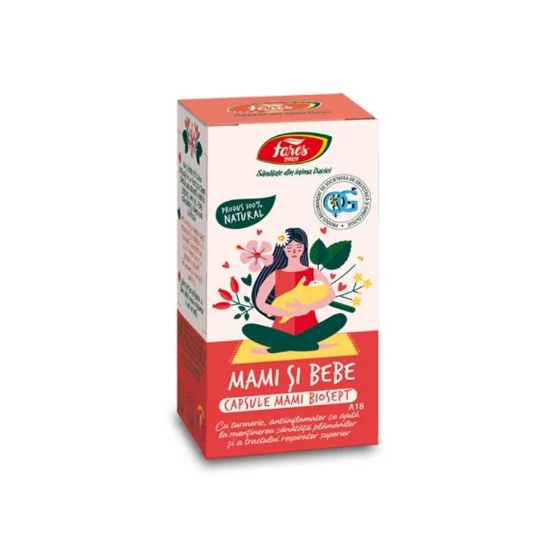 Mami Si Bebe Biosept, 30 Capsule, Fares