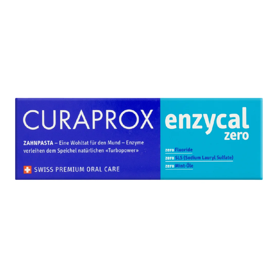 Pasta De Dinti Cu Enzime Si Fara Fluor Enzycal Zero, 75 Ml, Curaprox