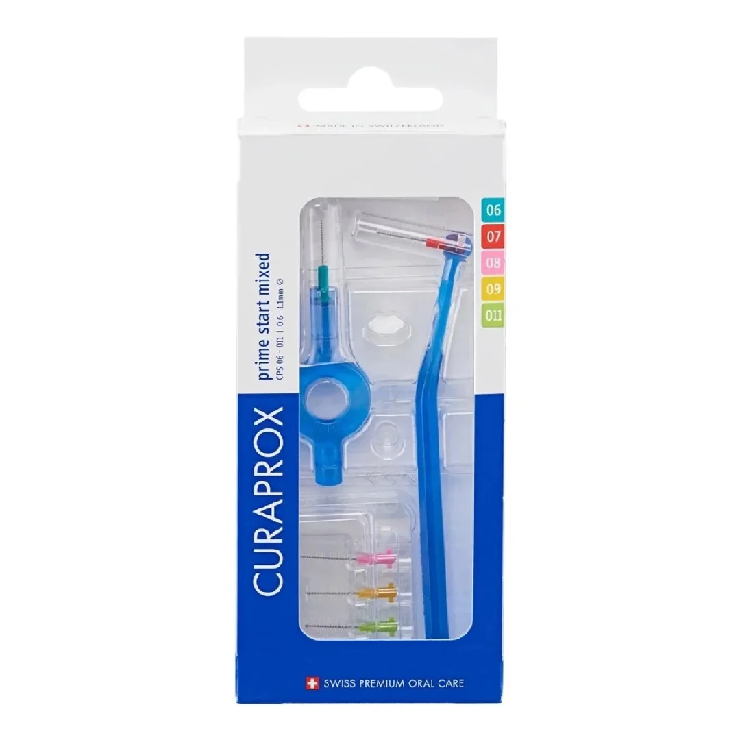 Set Periute Interdentare Prime Plus Handy Nr. 06-011, 0.6-5.0 Mm, Curaprox