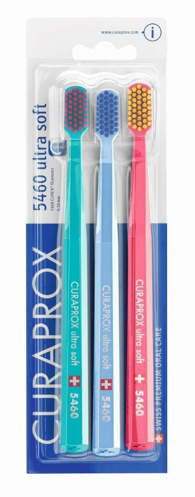 Periuta De Dinti Ultra Soft, 3 Bucati, Curaprox