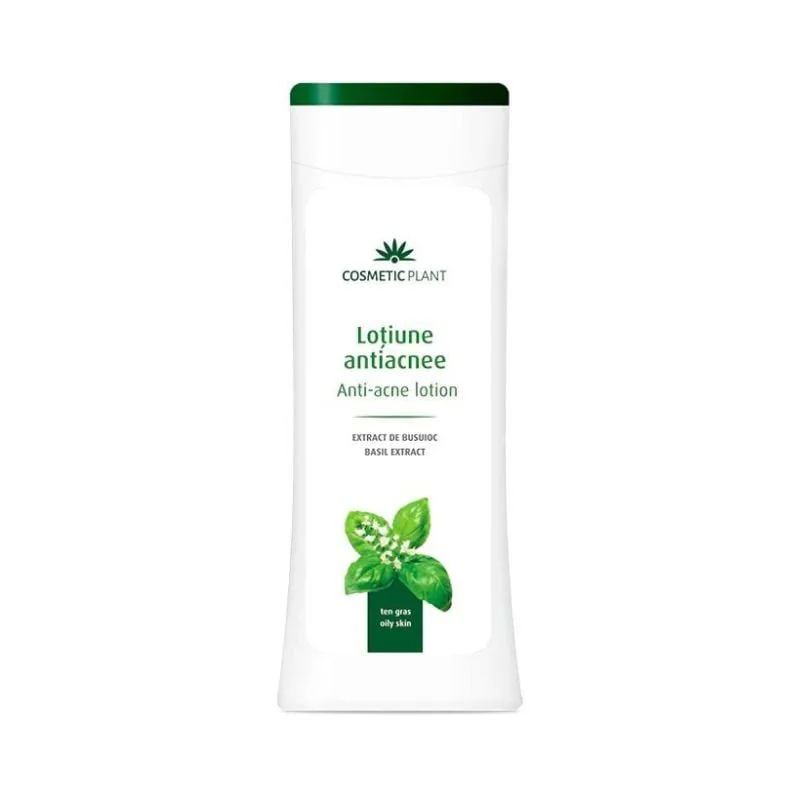 Cosmetic Plant Lotiune Antiacnee Cu Extract De Busuioc, 200ml