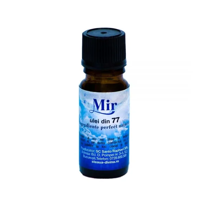 Mir, Ulei Din 77 Ingrediente Naturale, 10 Ml, Steaua Divina