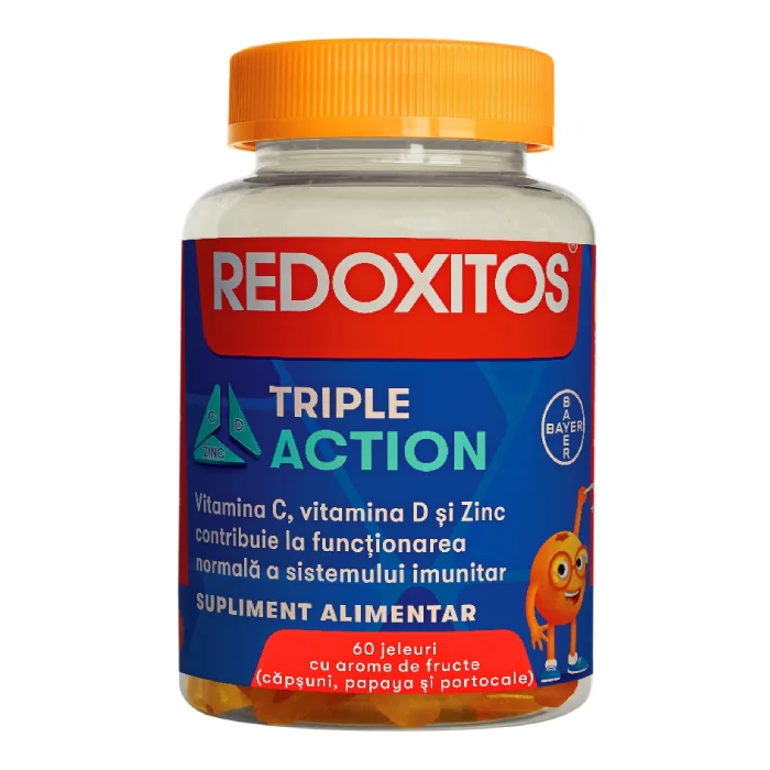 Redoxitos Triple Action, 60 Jeleuri, Bayer