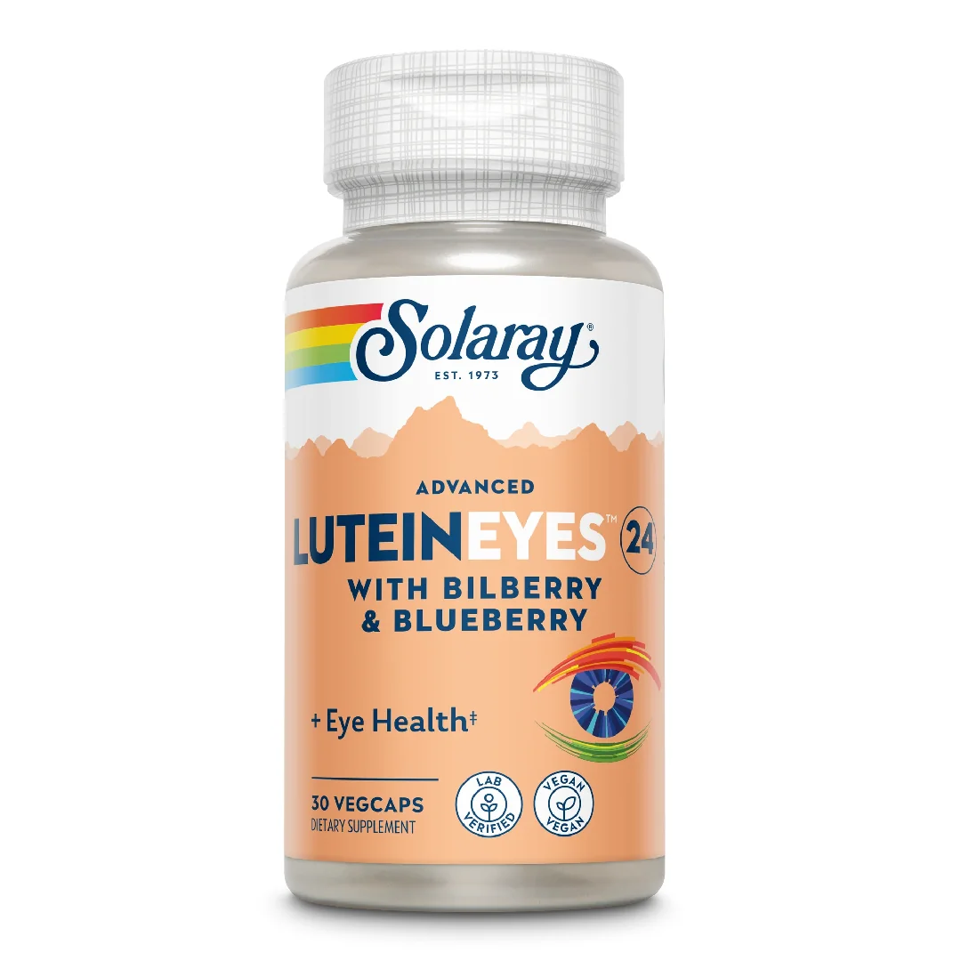 Lutein Eyes Advanced Solaray, 30 Capsule, Secom