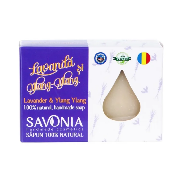 Sapun Natural Lavanda Si Ylang Ylang, 90G, Savonia