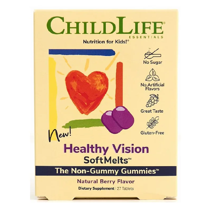 Healthy Vision Softmelts Childlife Essentials, 27 Tablete, Secom