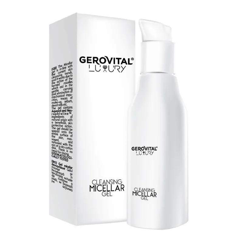 Gel Micelar Demachiant Luxury, 100 Ml, Gerovital