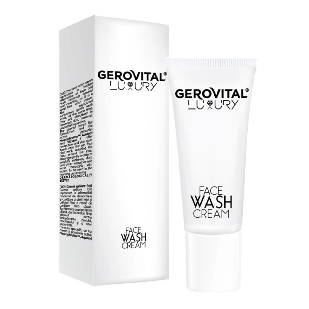 Crema Pentru Spălarea Feței Luxury, 100 Ml, Gerovital