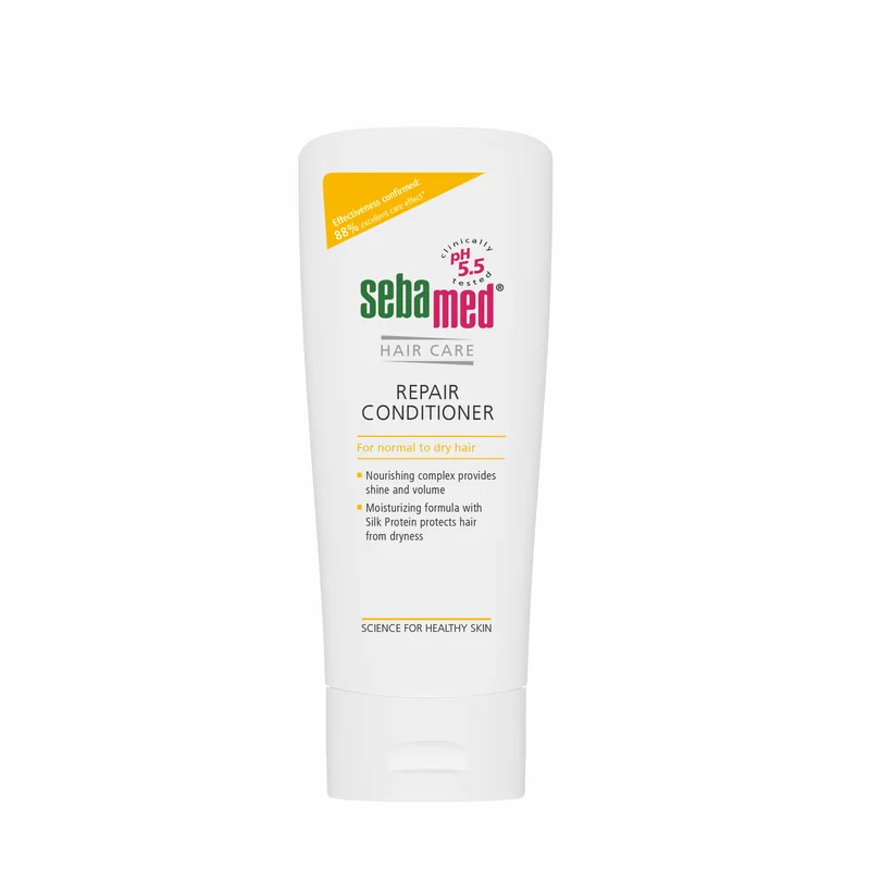Sebamed Sensitive Skin Balsam Dermatologic Nutritiv Restructurant Pentru Par Deteriorat 200 Ml