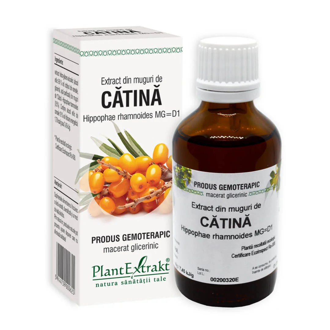 Extract Din Muguri De Catina, 50 Ml, Plant Extrakt